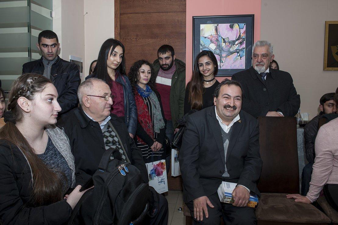 A Meeting Dedicated to the Book Day at the Hamazkayin Armenia Office