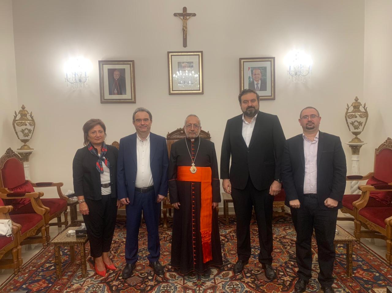 Visit to Catholicos-Patriarch Raphaël Bedros XXI Minassian